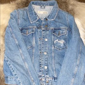 Topshop moto denim jacket